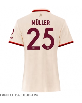 Bayern Munich Thomas Muller #25 Tricou Fotbal Replică 2024-25 Femei Treilea